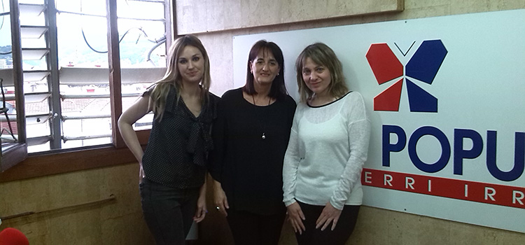 María Erkoreka en Radio Popular
